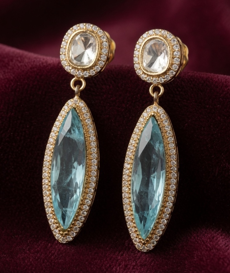 Aqua Radiance AD Earrings