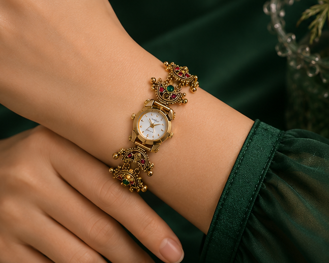 Emerald Royale Bracelet Watch