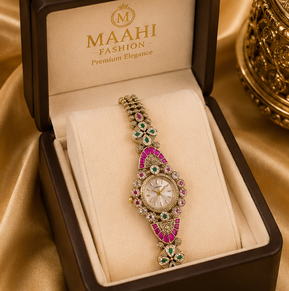 Royal Rani Stone Bracelet Watch alternate view