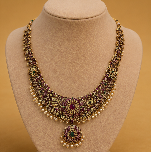 Royal Ruby Heritage Necklace