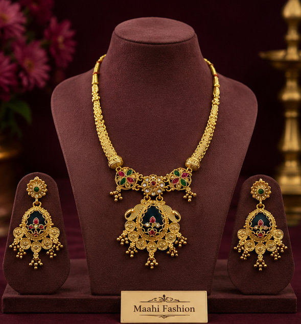 Royal Temple Heritage Necklace Set